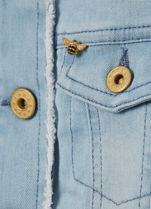 Denim Jacket | Blue Bleached