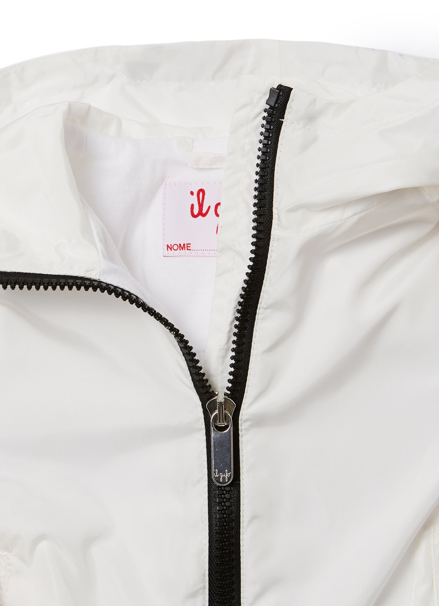 Windbreaker Jacket | Bianco/Nero