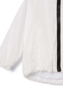 Windbreaker Jacket | Bianco/Nero