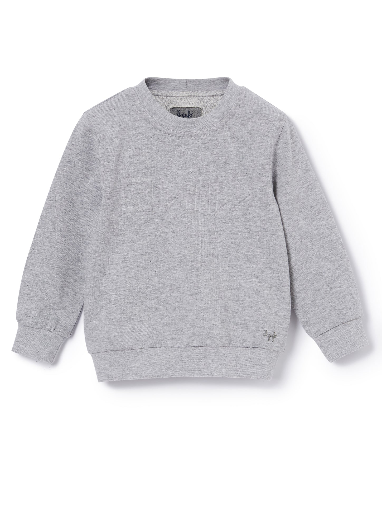 Crew Neck Sweatshirt | Nickel Grey