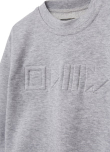 Crew Neck Sweatshirt | Nickel Grey