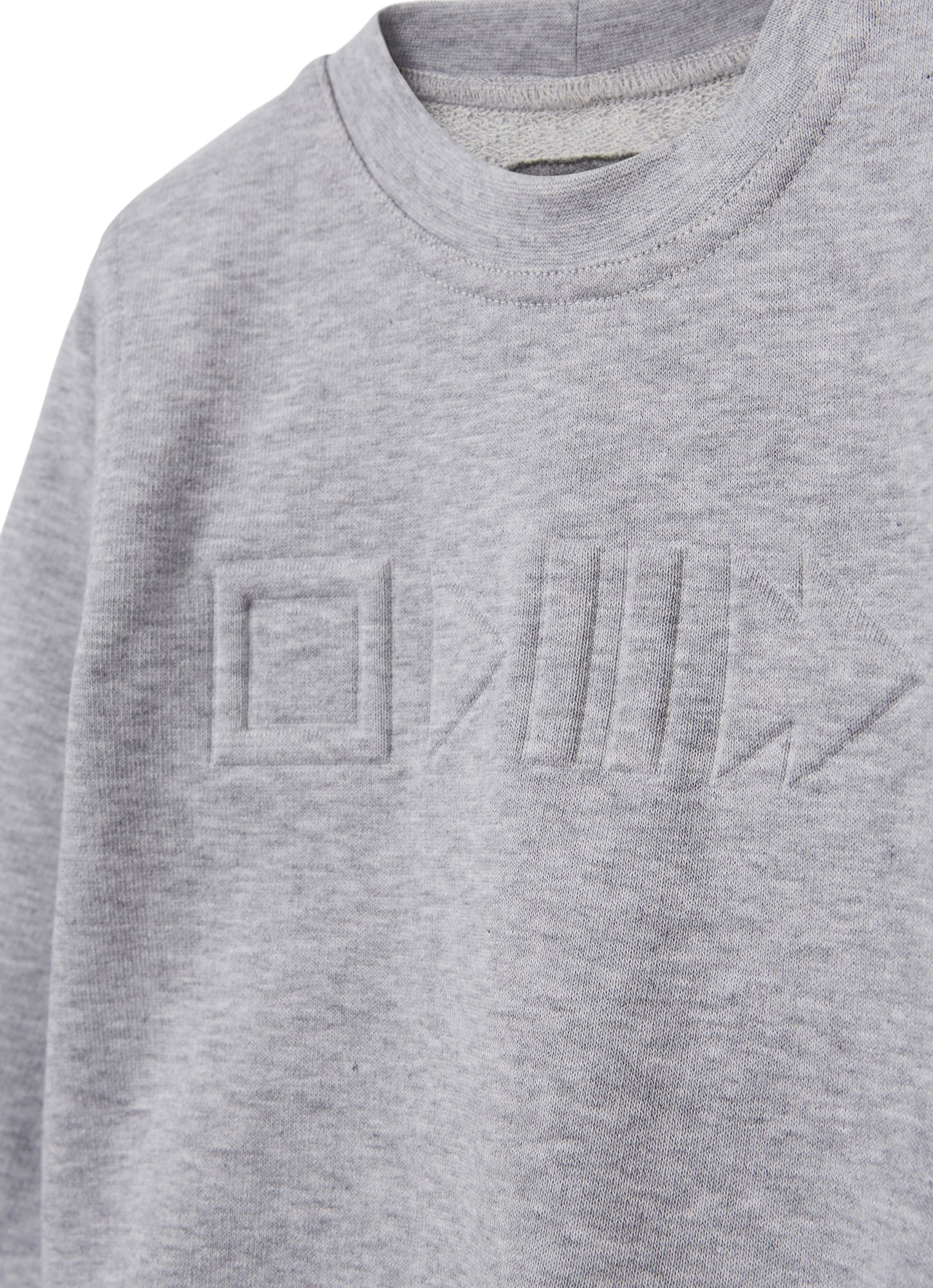 Crew Neck Sweatshirt | Nickel Grey