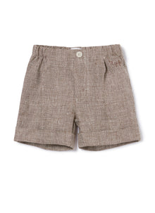 Classic Cut Linen Bermuda Shorts | Terra