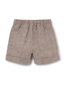 Classic Cut Linen Bermuda Shorts | Terra
