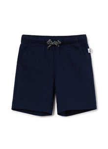 Jersey Bermuda Shorts | Blue