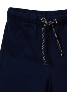 Jersey Bermuda Shorts | Blue