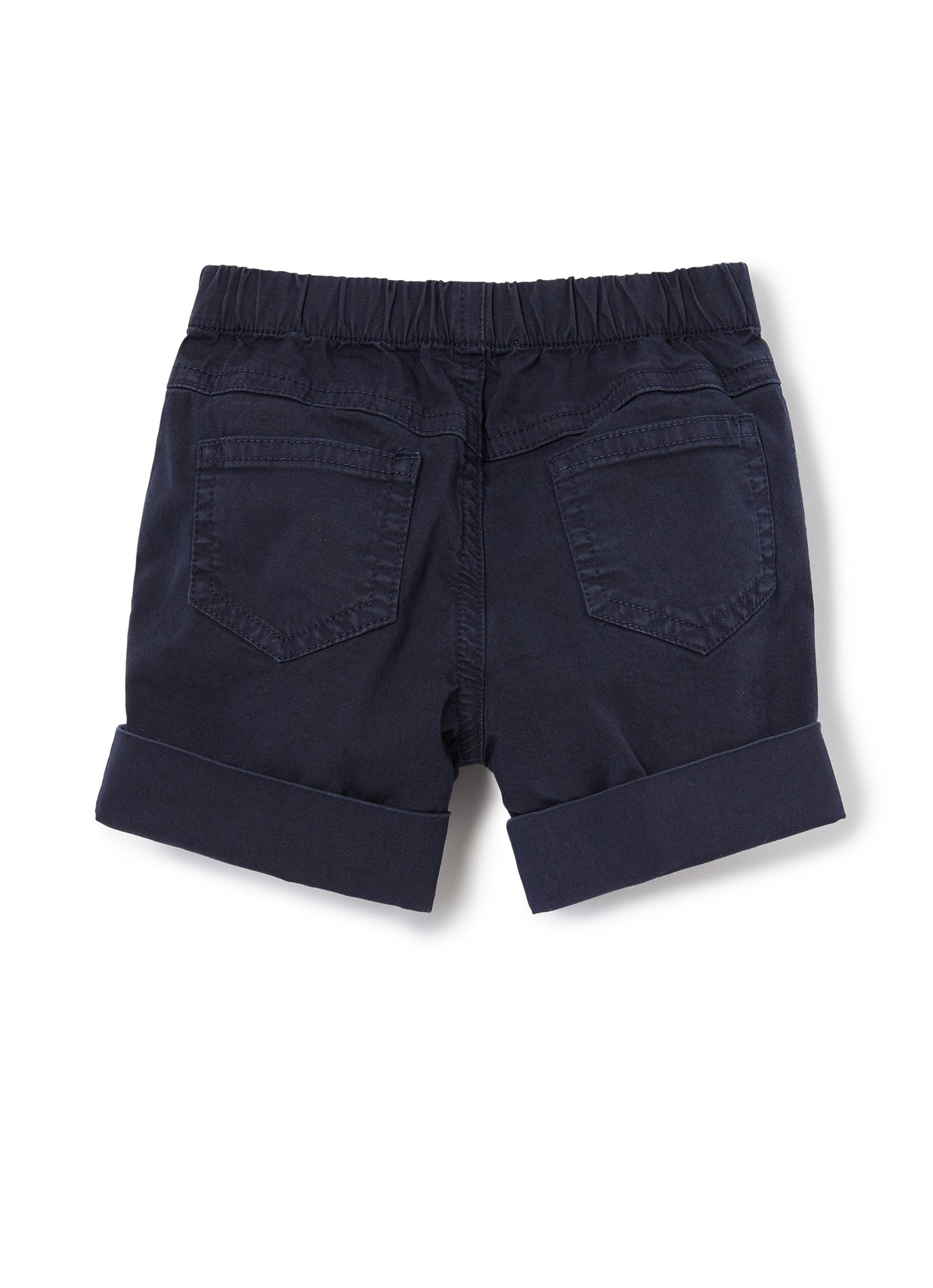 Gabardine Bermuda Shorts | Blue