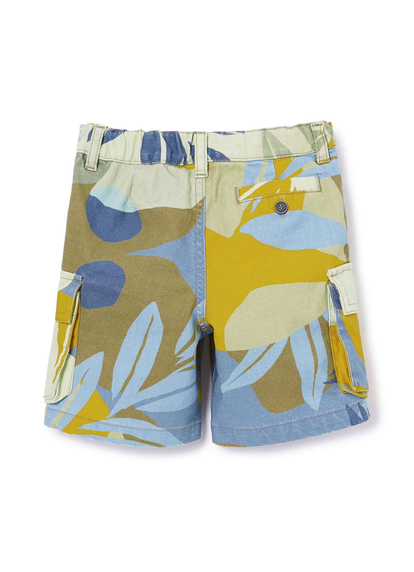 Cargo Bermuda Shorts with Patterned Print | Aviatore