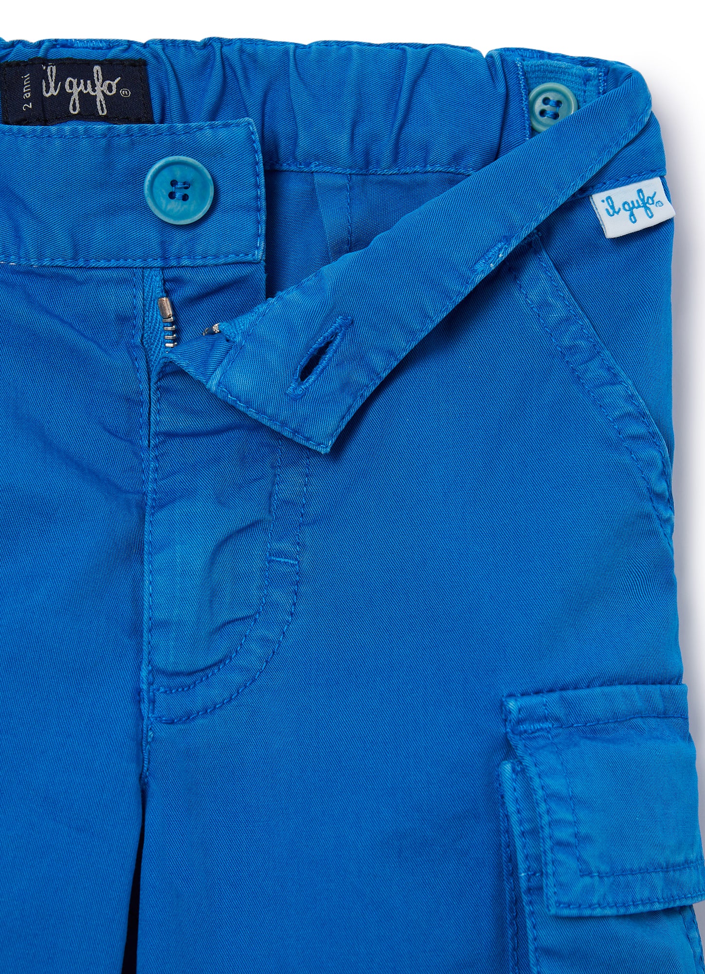 Cargo Bermuda Shorts | Blue Cardo