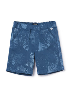 Bermuda Shorts with Leaf Motif | Aviatore