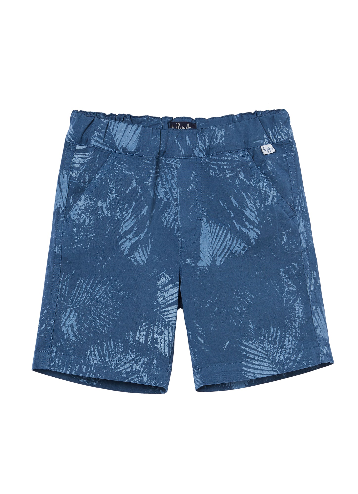 Boys | Bermuda Shorts with Leaf Motif | Aviatore