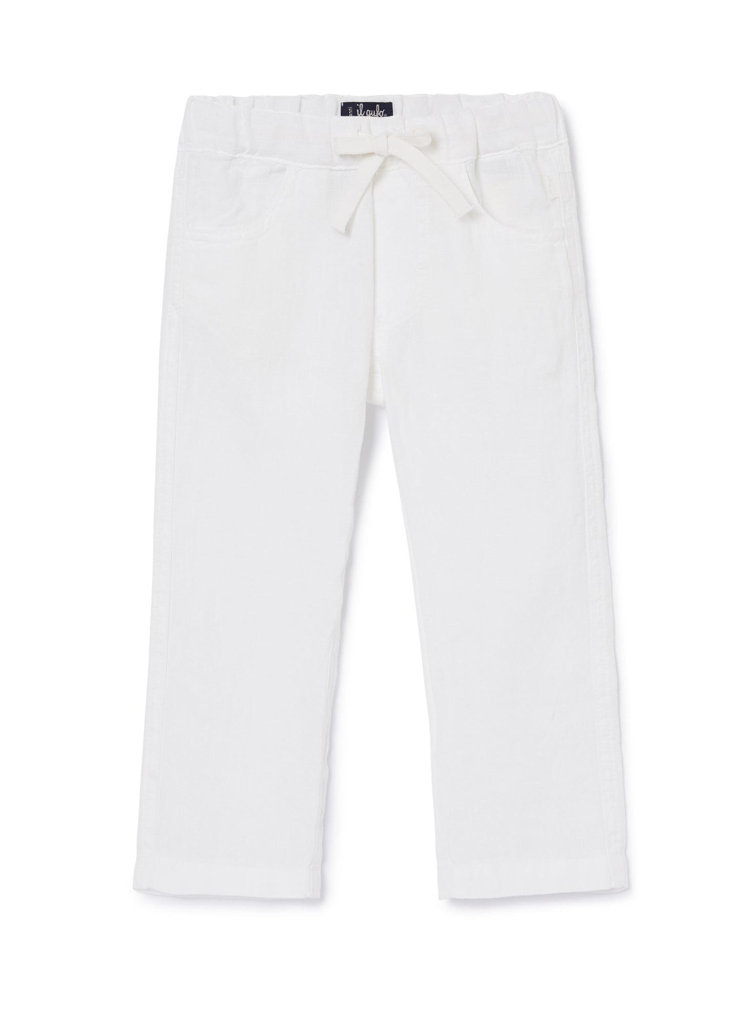Linen Trousers | White