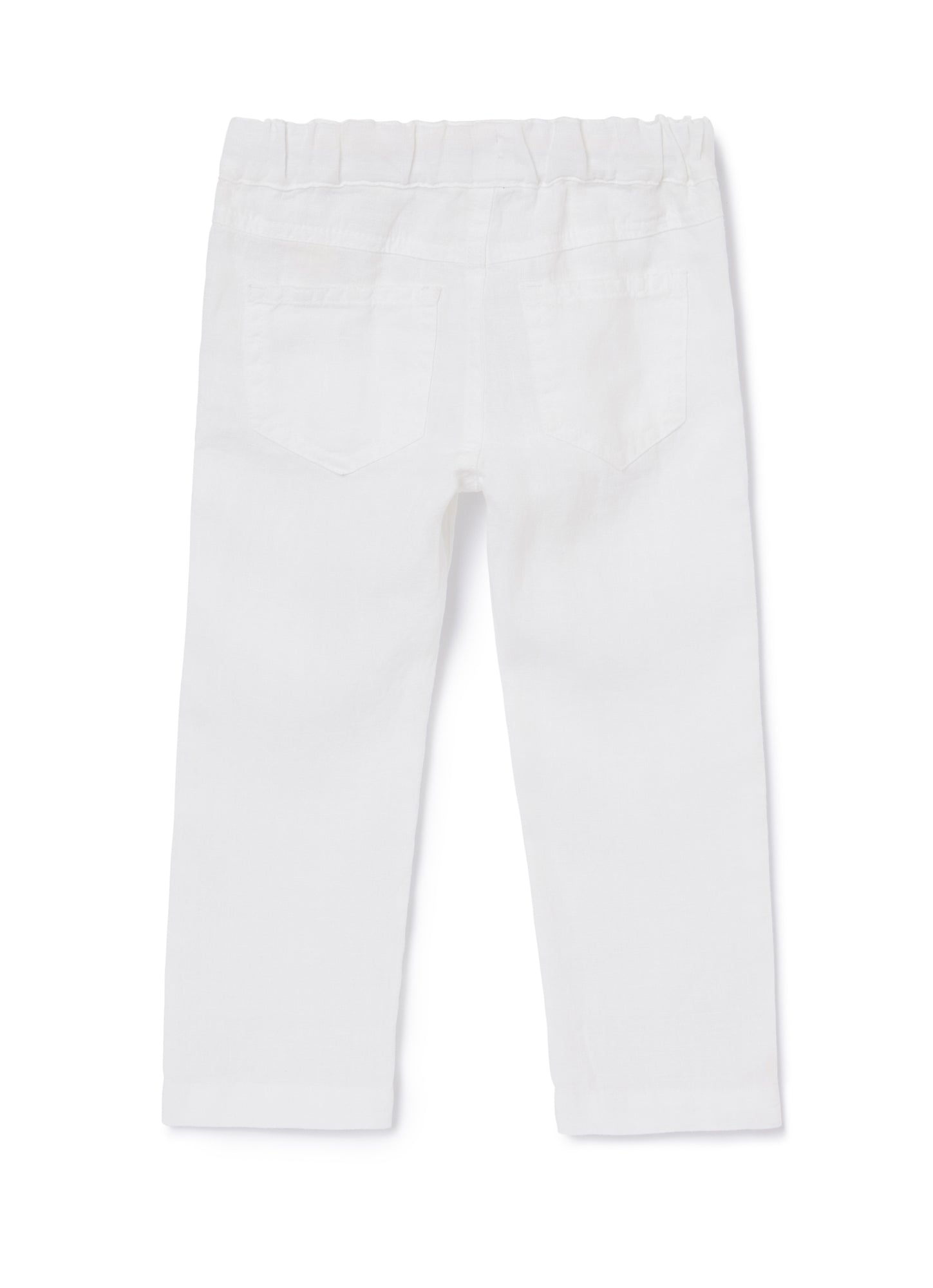 Linen Trousers | White