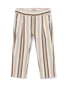 Loose-Fit Striped Trousers | Terra