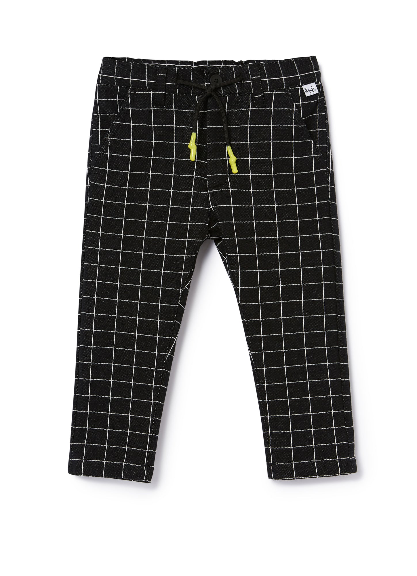 Overcheck Trousers | Black