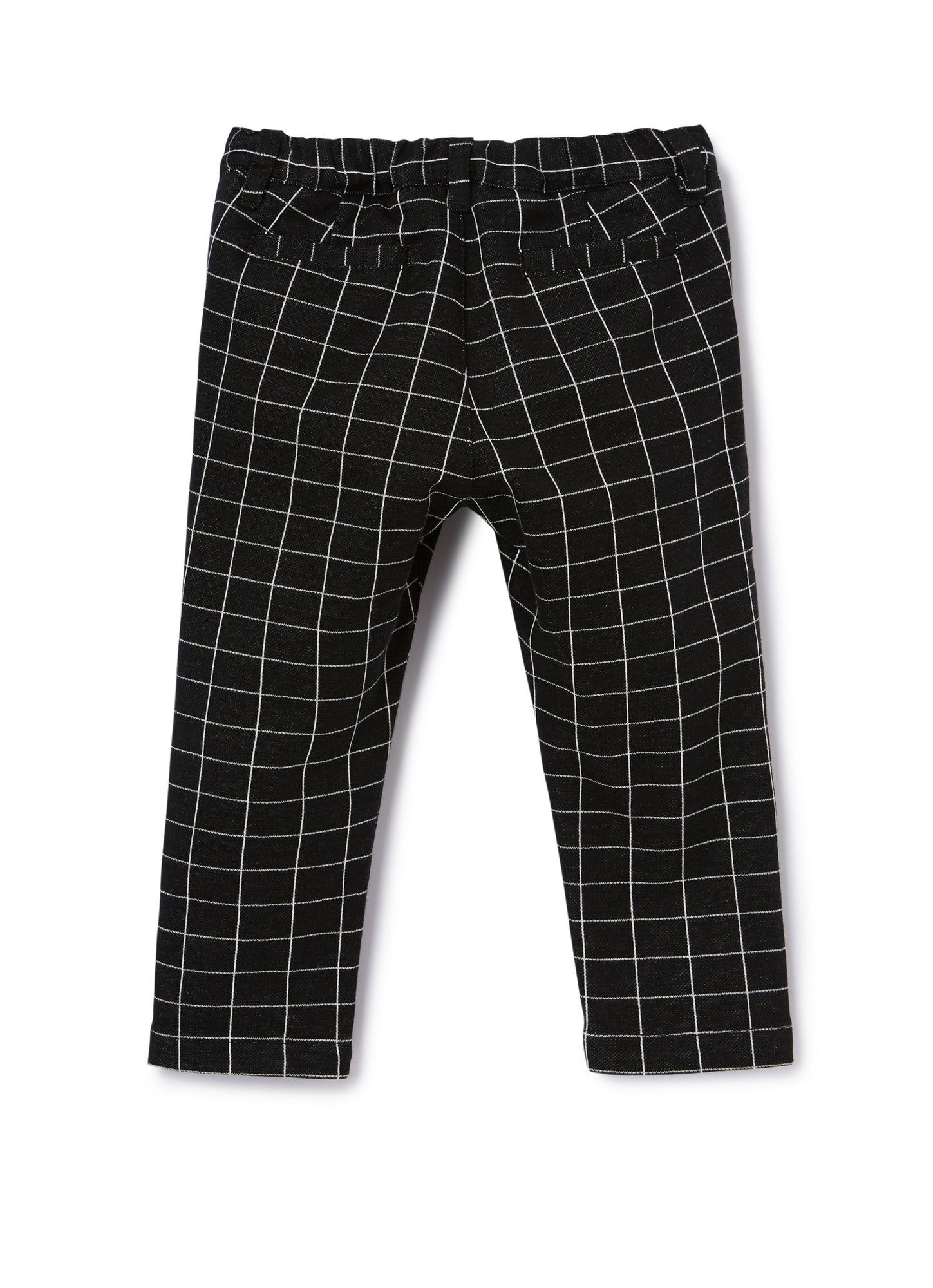 Overcheck Trousers | Black