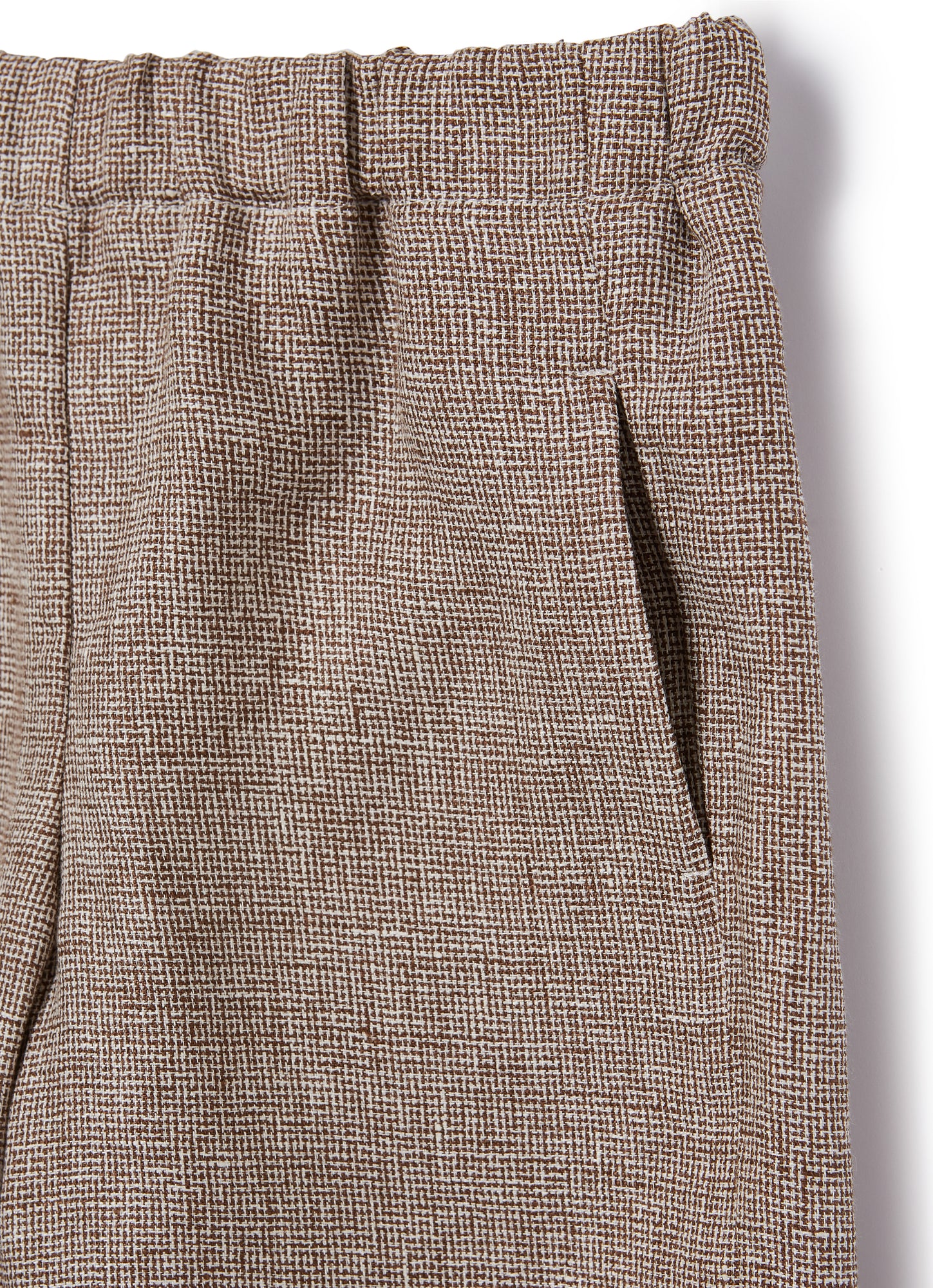 Curved Leg Linen Culottes | Terra