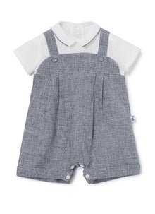Linen Romper Suit | Aviatore