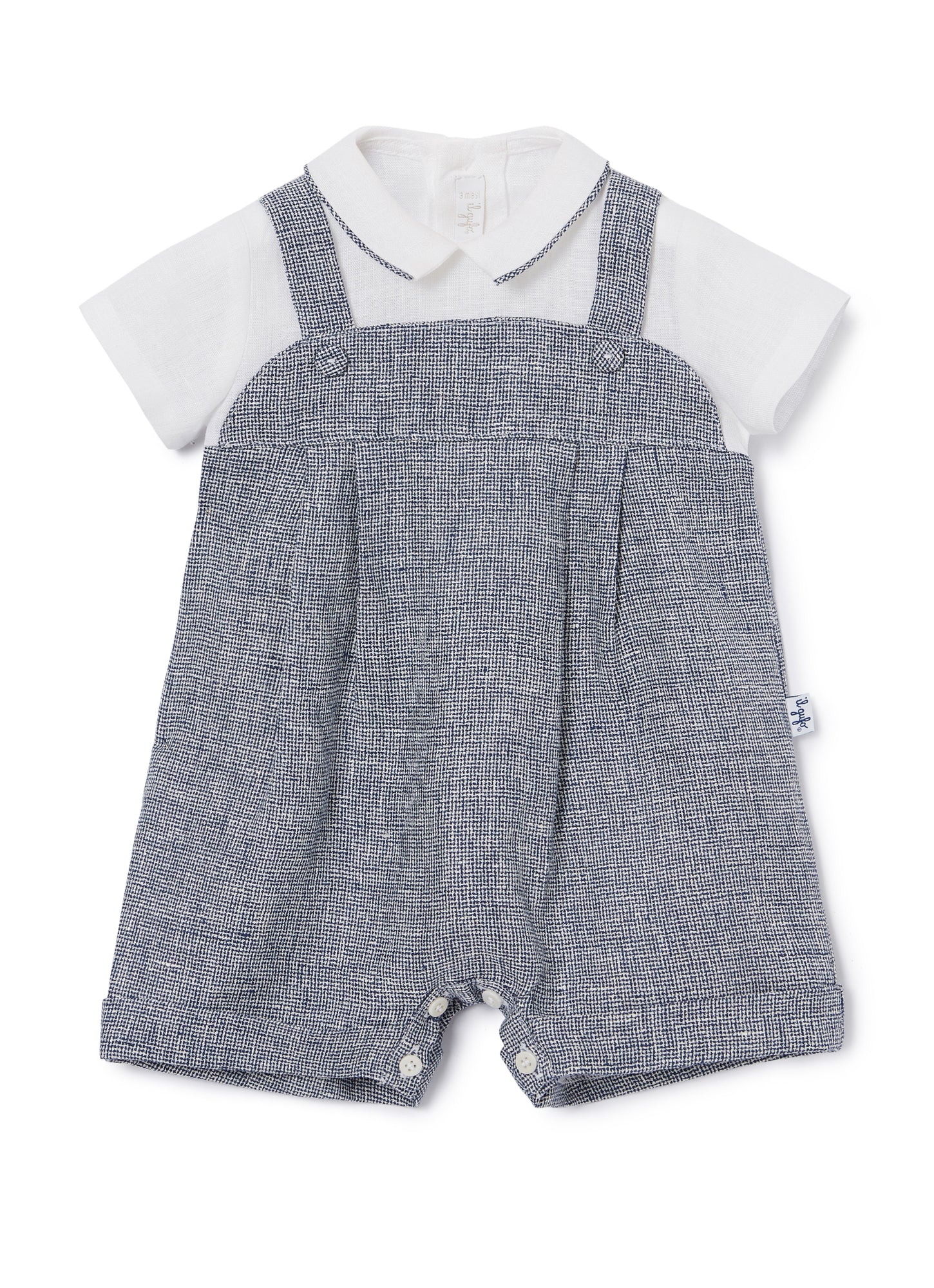 Linen Romper Suit | Aviatore