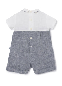 Linen Romper Suit | Aviatore