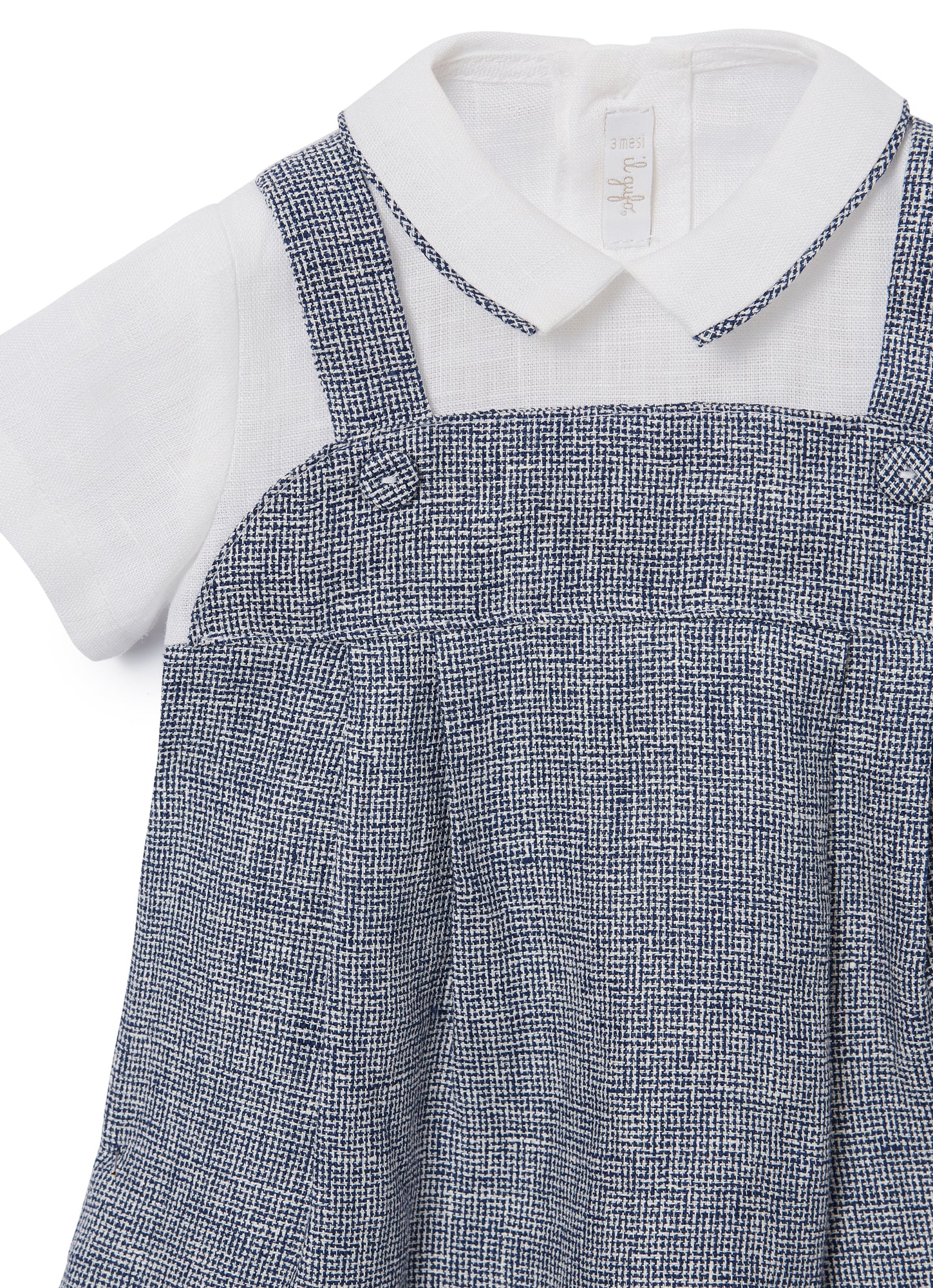 Linen Romper Suit | Aviatore