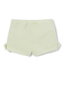 Cotton Shorts with Flowers | Verdino