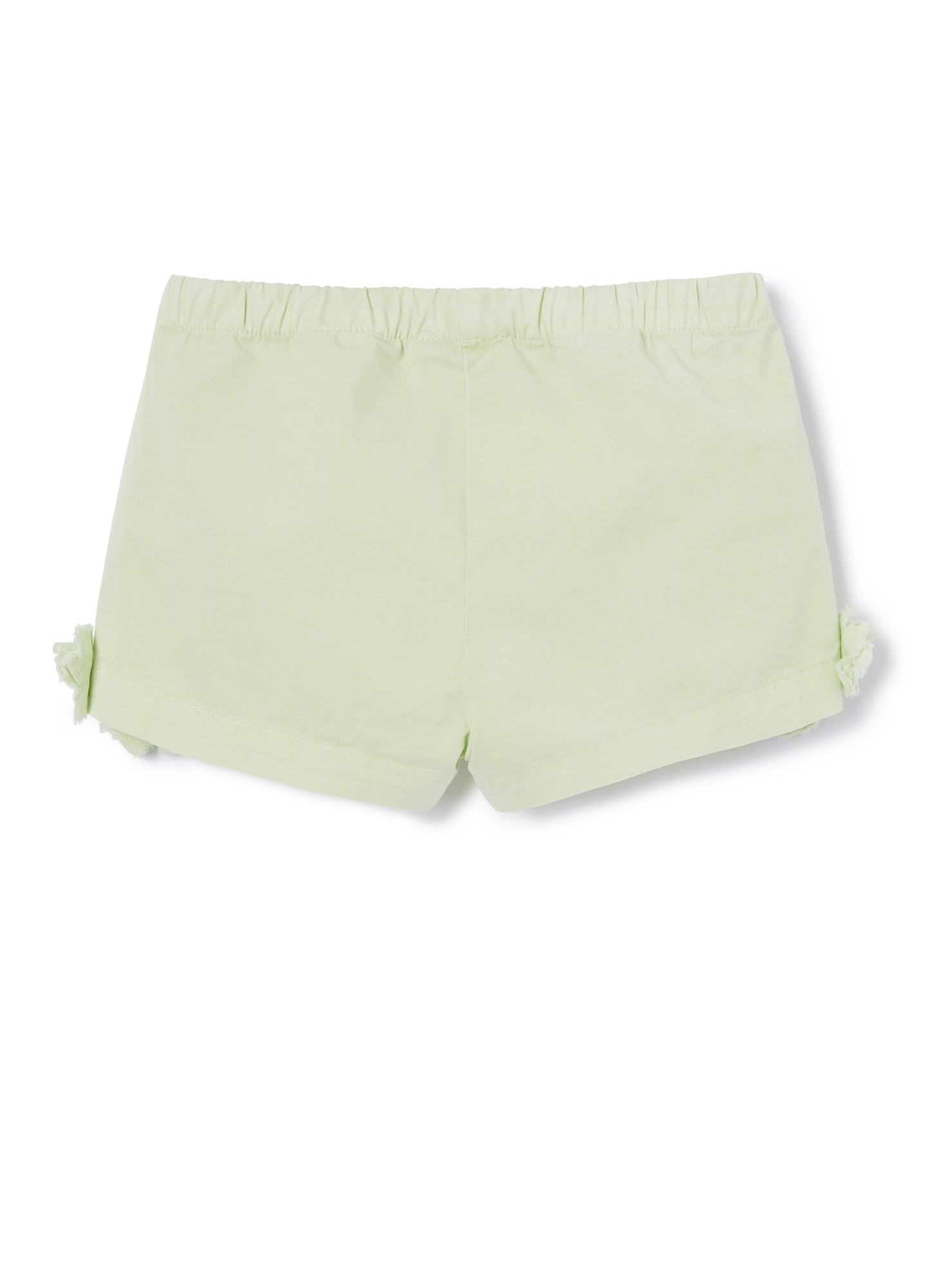 Cotton Shorts with Flowers | Verdino