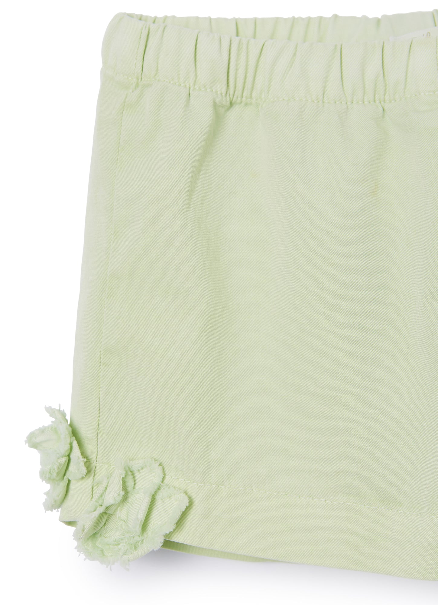 Cotton Shorts with Flowers | Verdino