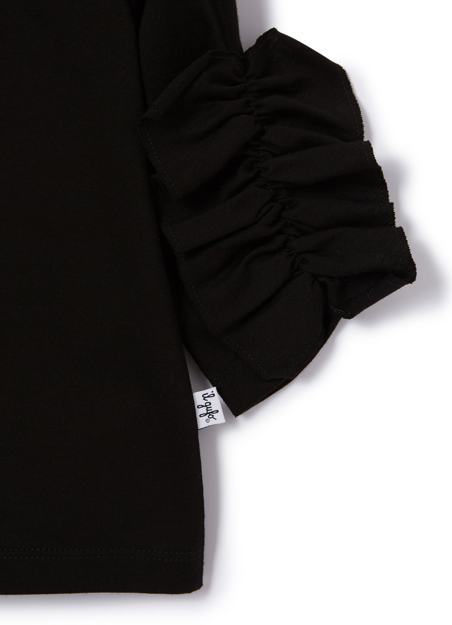 3/4 Sleeve T-Shirt | Black