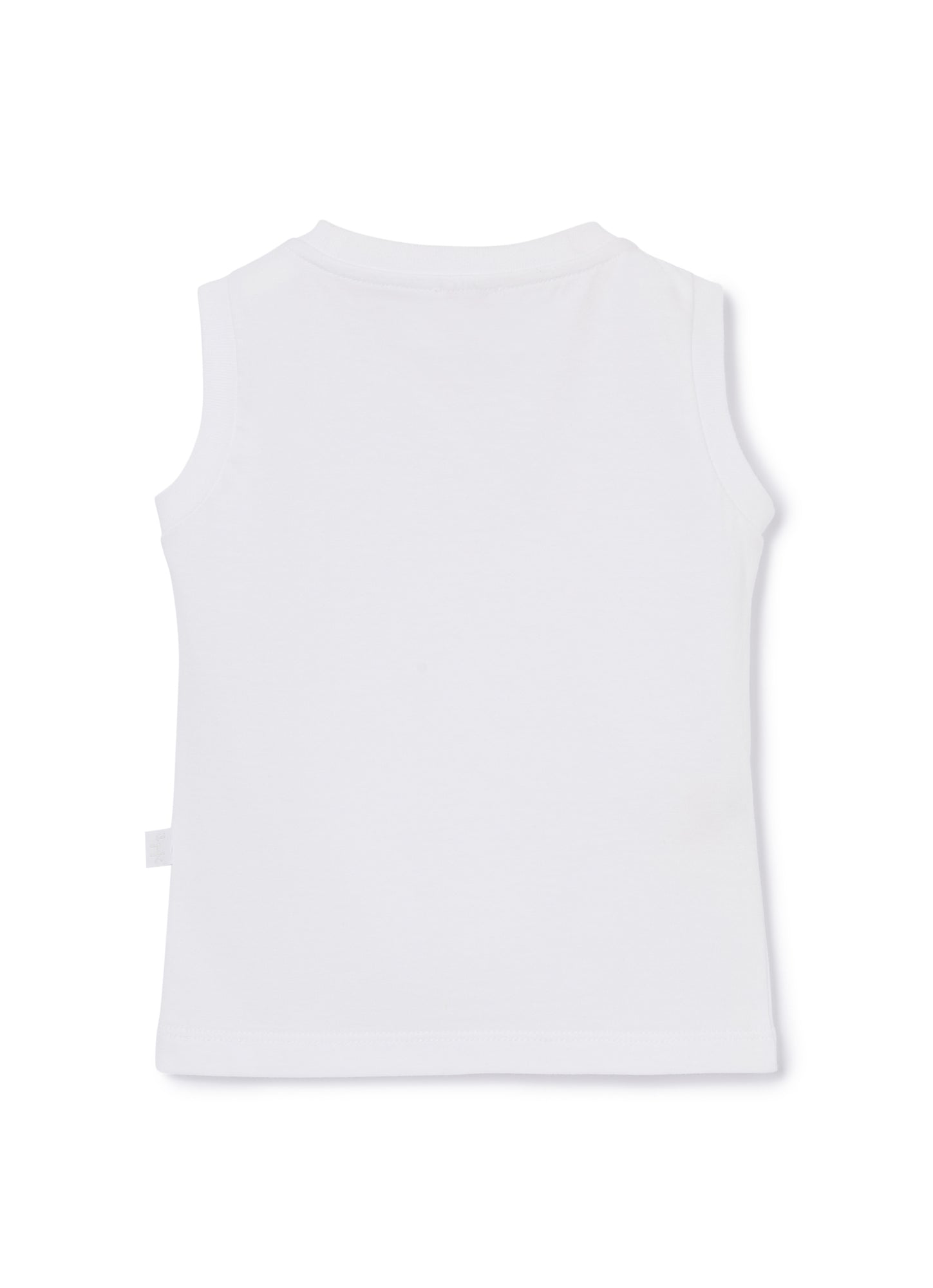 Sleeveless T-Shirt | White