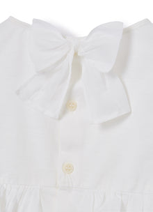 Top with Flounces | White