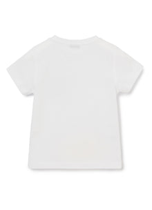 T-Shirt | White/Blue