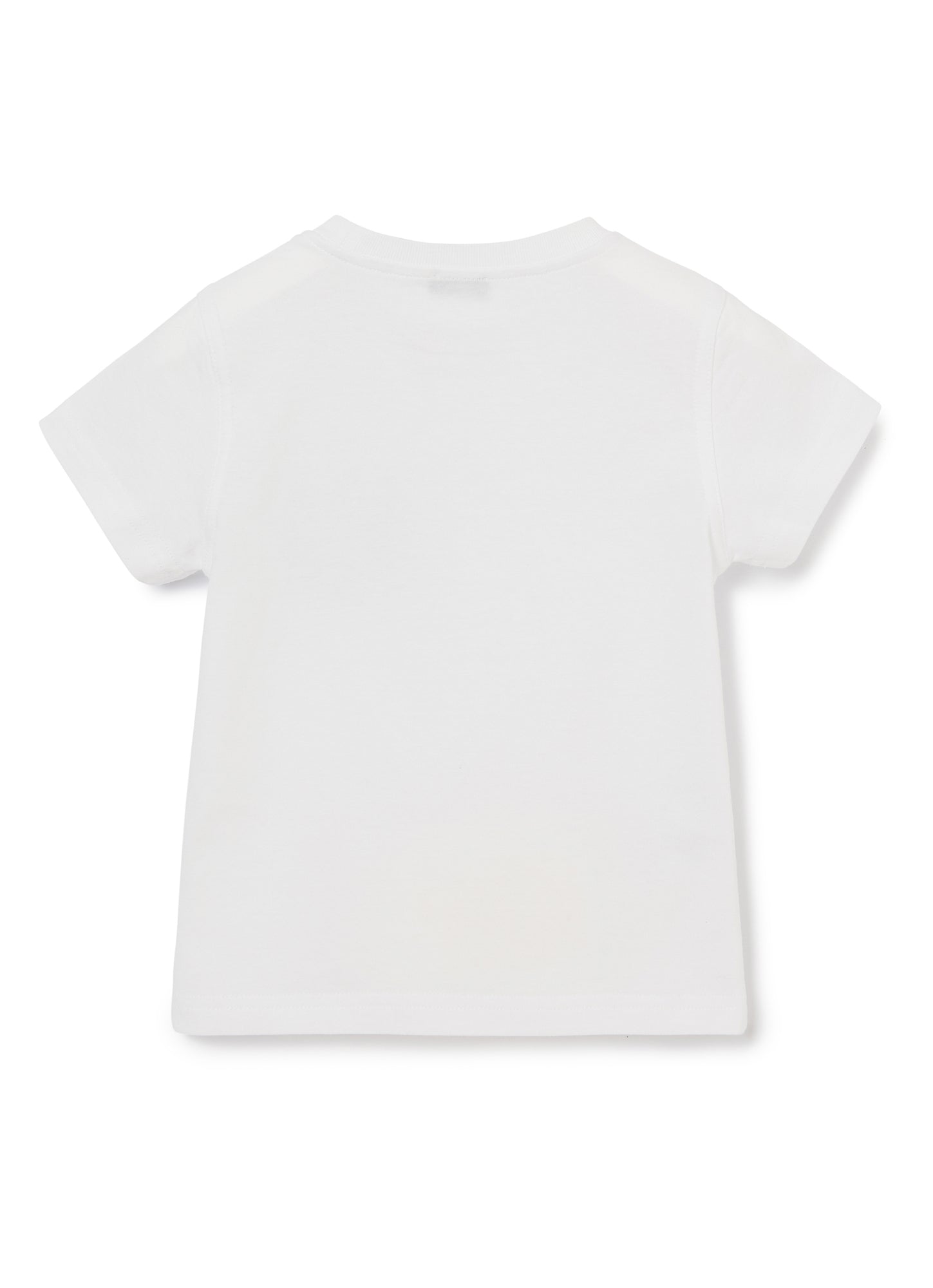 T-Shirt | White/Blue