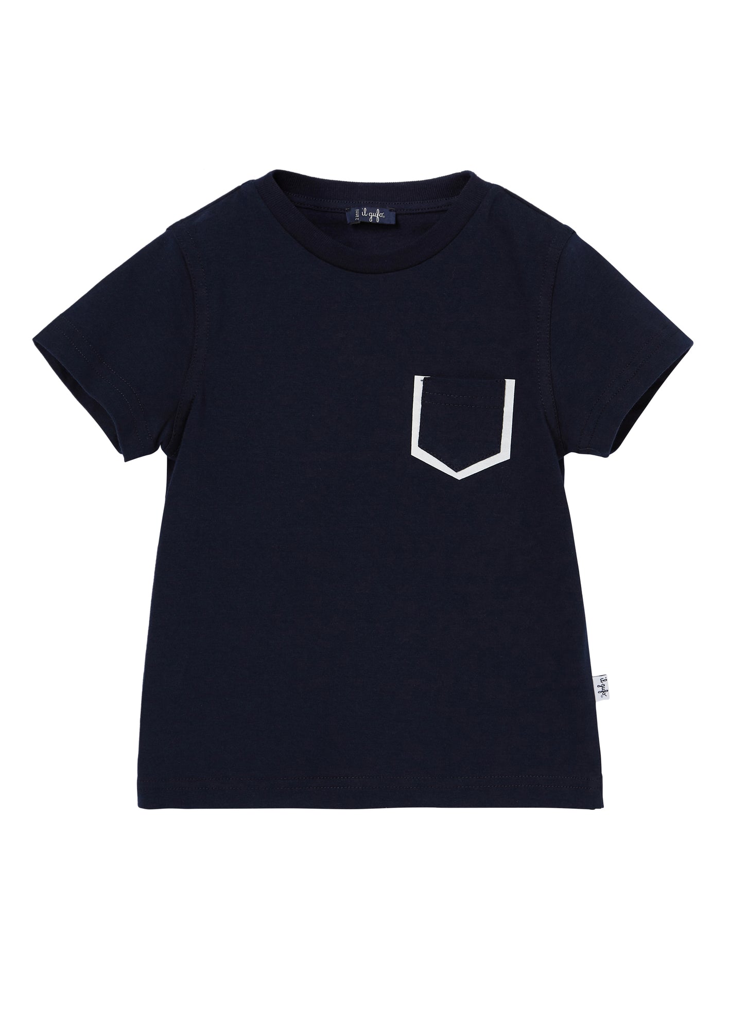 Boys | T-Shirt with Detail | Blue White