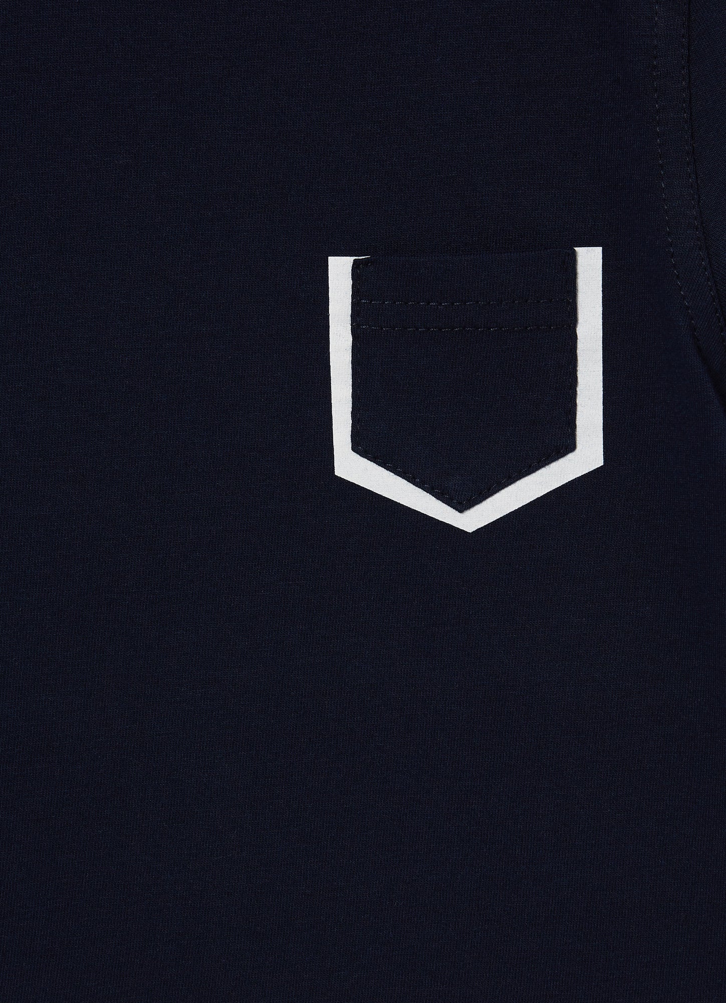 T-Shirt | Blue/White