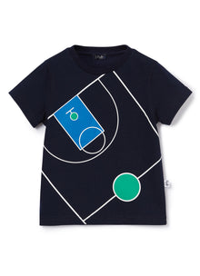 T-Shirt | Blue/Smeraldo