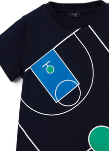 T-Shirt | Blue/Smeraldo
