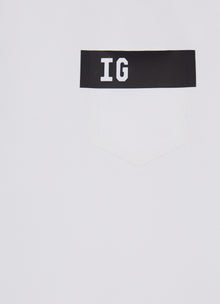Sensitive Fabrics T-Shirt | White/Blue