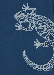 T-Shirt with Gecko Motif | Aviatore