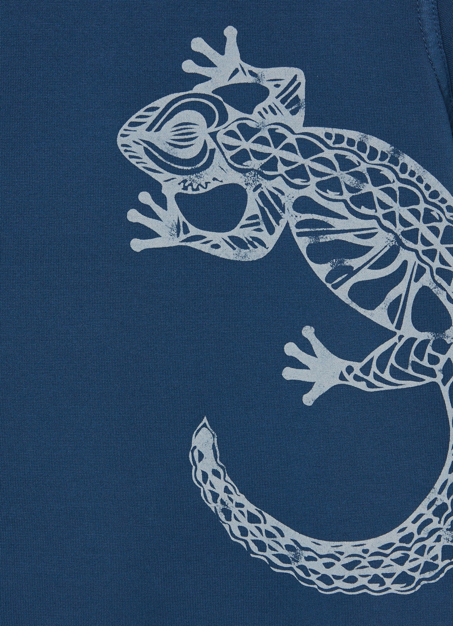 T-Shirt with Gecko Motif | Aviatore