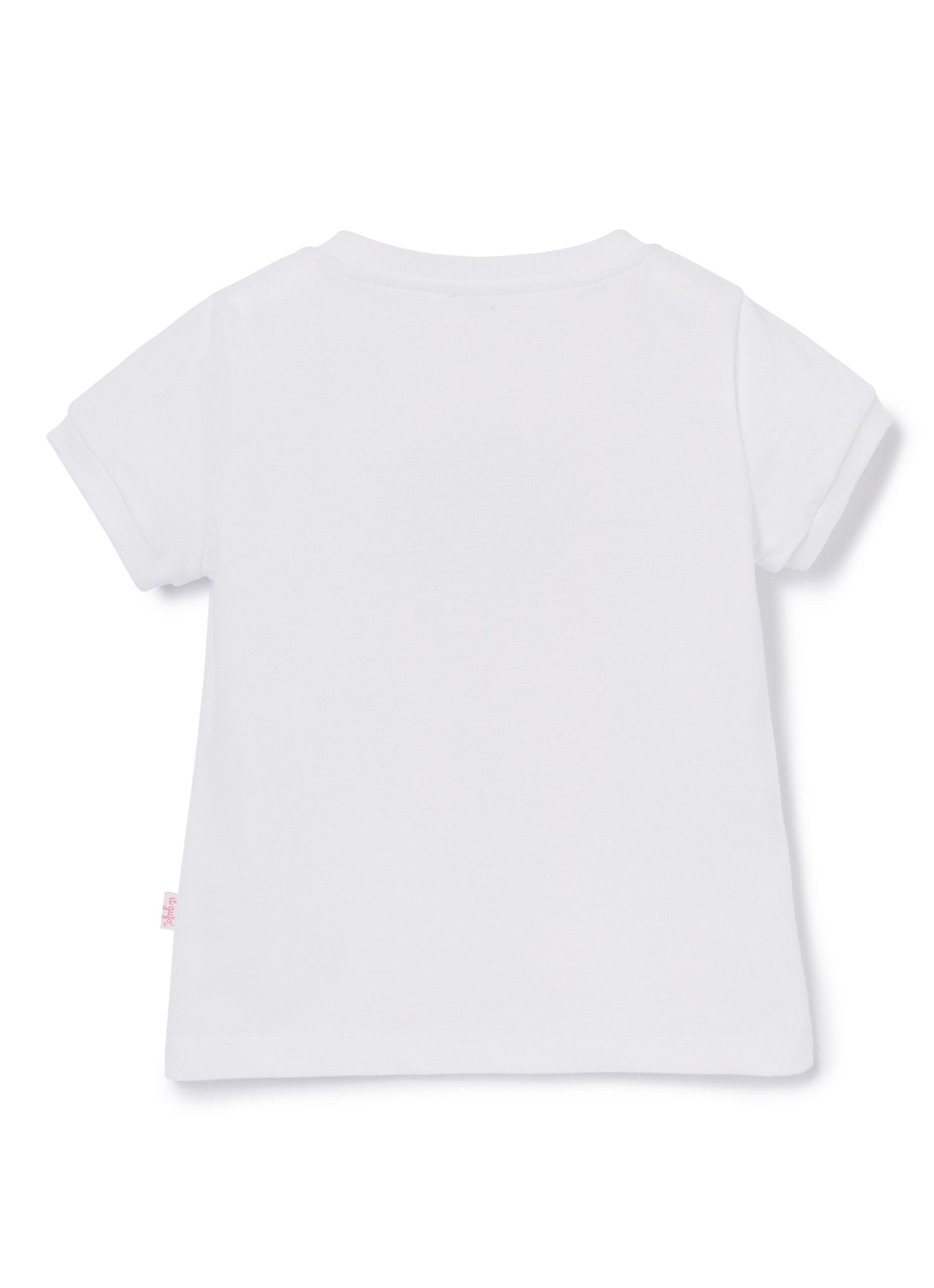 T-Shirt with Bunny Motif | White/Sand