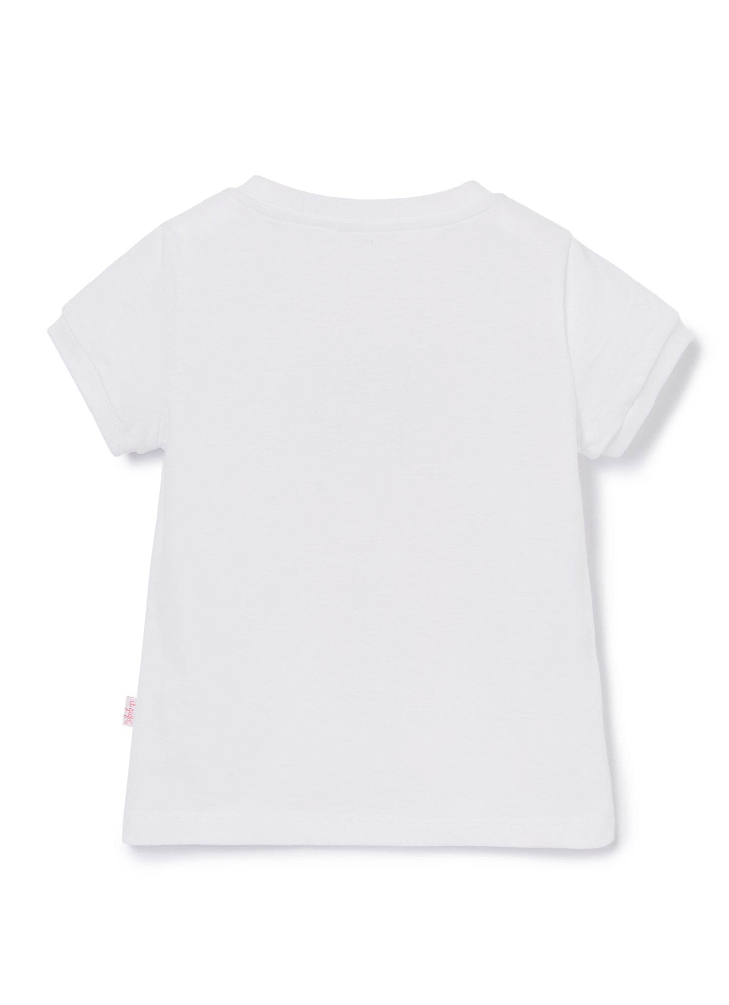 T-Shirt with Butterfly | Bianco/Blue Cardo