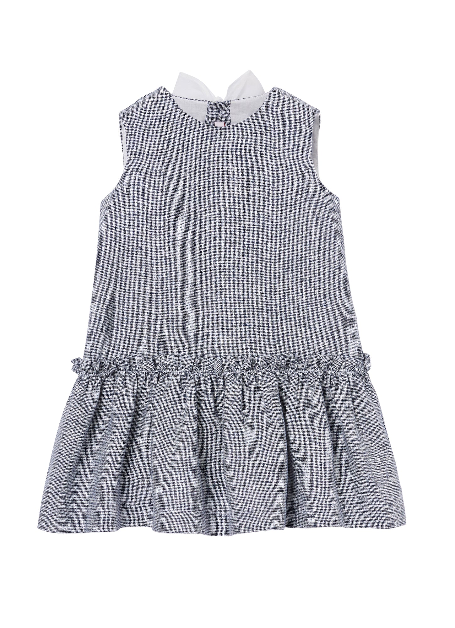 Girls | Sleeveless Linen Dress | Aviatore