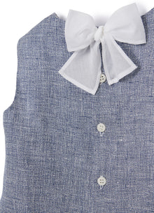 Sleeveless Linen Dress | Aviatore