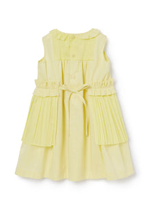 Sleeveless Dress with Flounce And Ruffle | Limonata