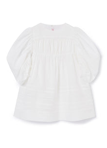 Long Sleeve Dress | White