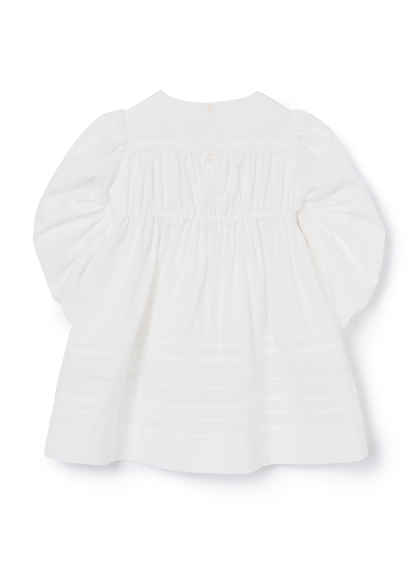 Long Sleeve Dress | White