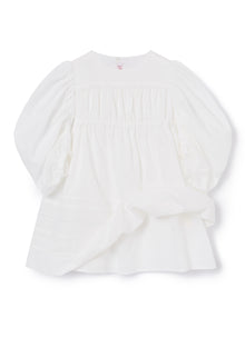 Long Sleeve Dress | White
