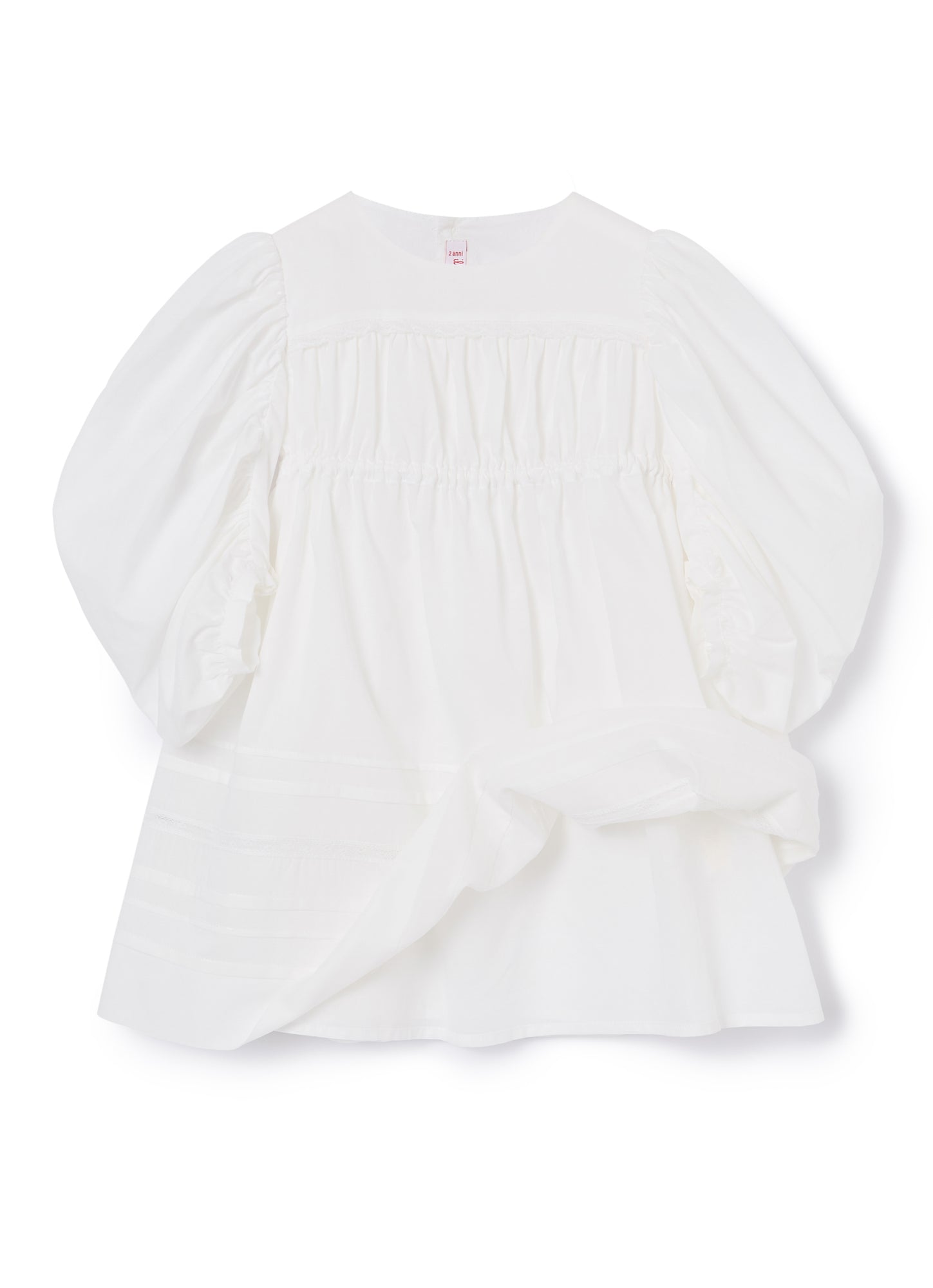 Long Sleeve Dress | White