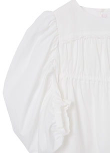 Long Sleeve Dress | White